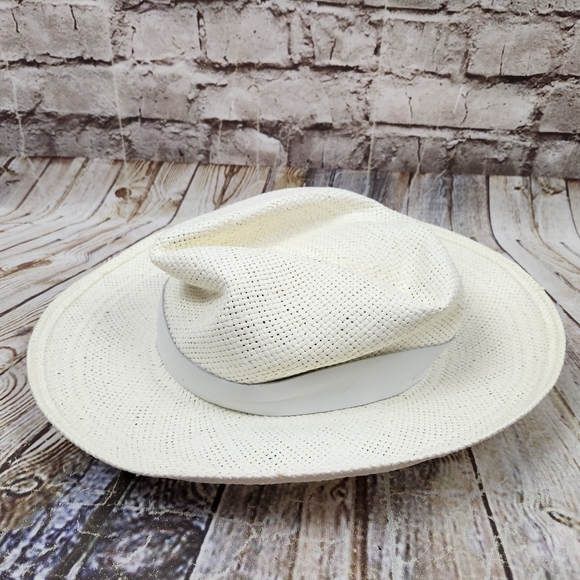 Janessa Leone Hamilton Hat in Bleach Size Large - Picture 3 of 8